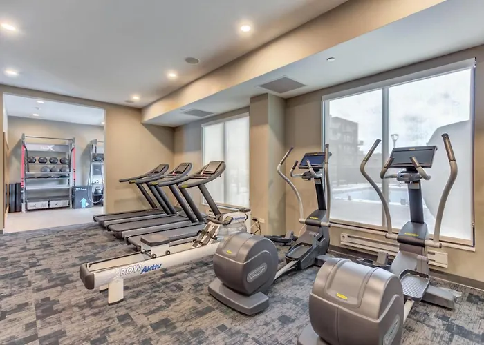 Apartment 1br W Lounge Pool Gym Nr Metra Chi-863